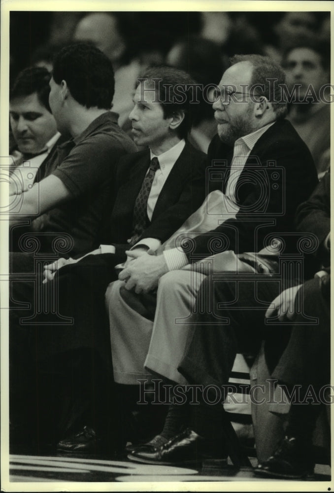 1989 Press Photo Carl Dranoff, Stephen Solms of Historical Landmarks for Living- Historic Images