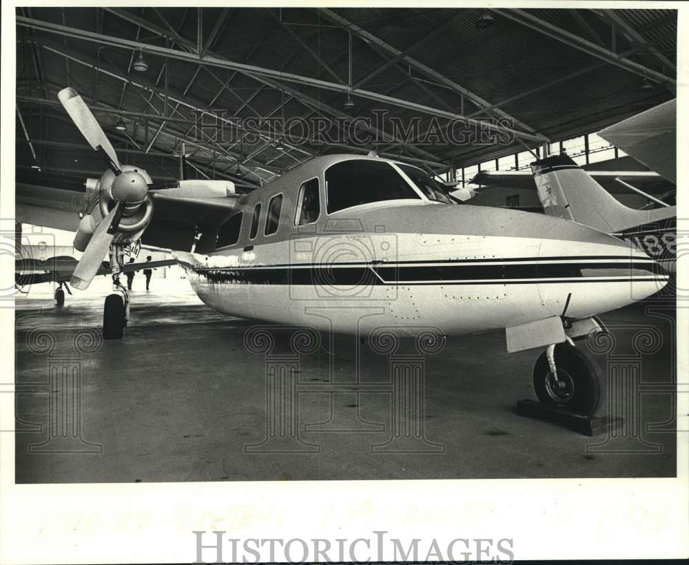 1981 Press Photo $190,000 Private Plane Owned By New Orleans Levee Board