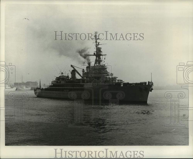 Load image into Gallery viewer, 1960 Press Photo Jeanne D'Arc- French Naval Cruiser - not06965
