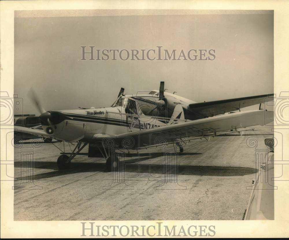 1965 Press Photo Skyter Control plane at the Lakefront Airport - not07878