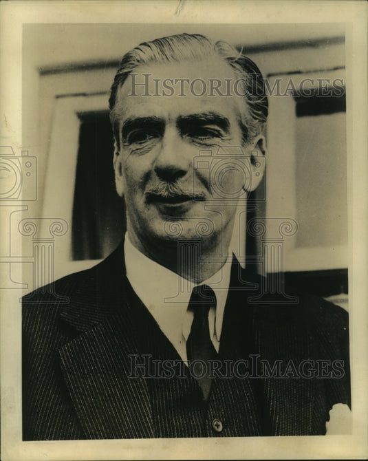 1957 Press Photo Sir Anthony Eden of London - now00021