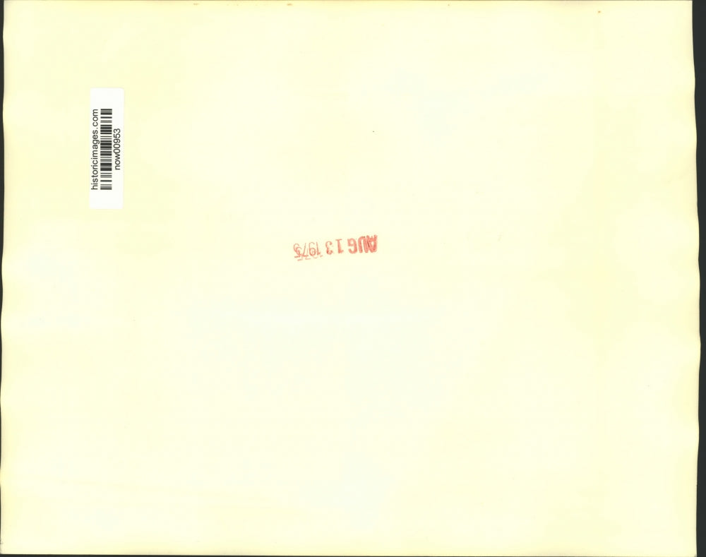 1975 Press Photo President & Mrs. Ford with Pepi Gramsshammer at party in Vail