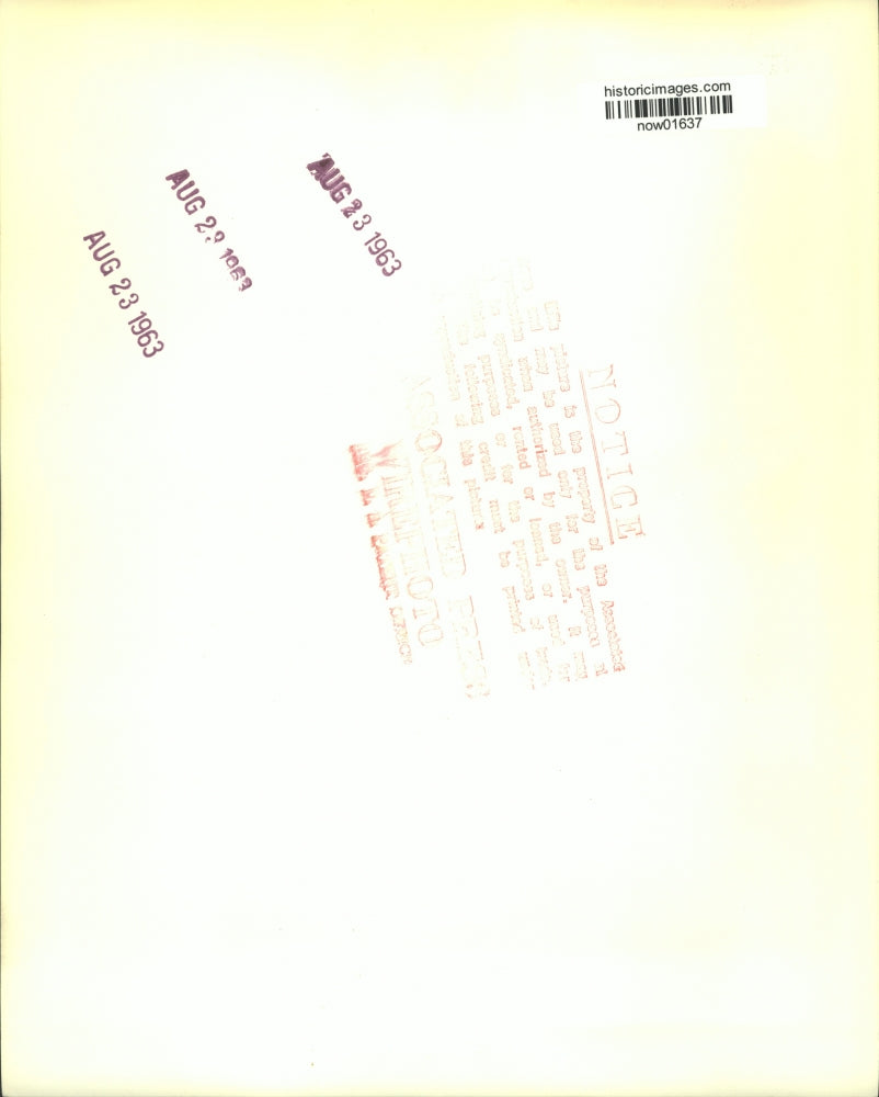 1963 Press Photo Secretary of Agriculture Orville Freeman at news conference