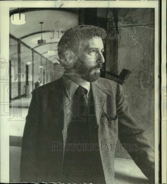 1973 Press Photo Gerald E. Faye, doctoral student at University of Michigan.