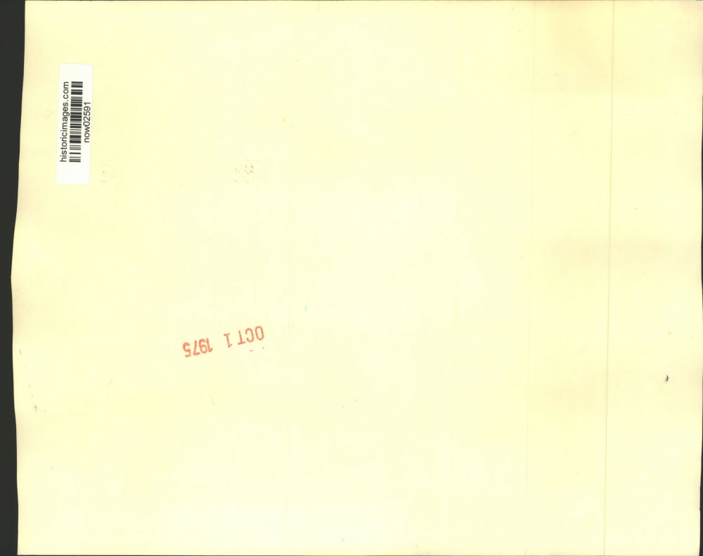 1975 Press Photo President Ford at dedication ceremony of FBI Hoover Bldg.