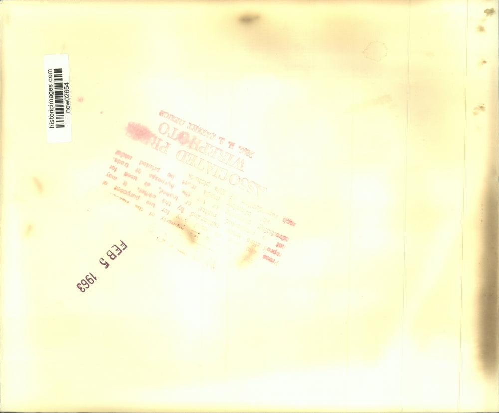 1963 Press Photo Map of British Queen's South Pacific tour. - now02654