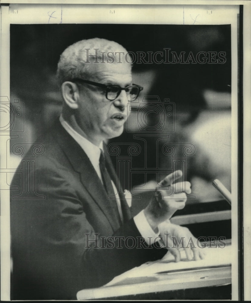 1966 Press Photo Arthur Goldberg - now03092