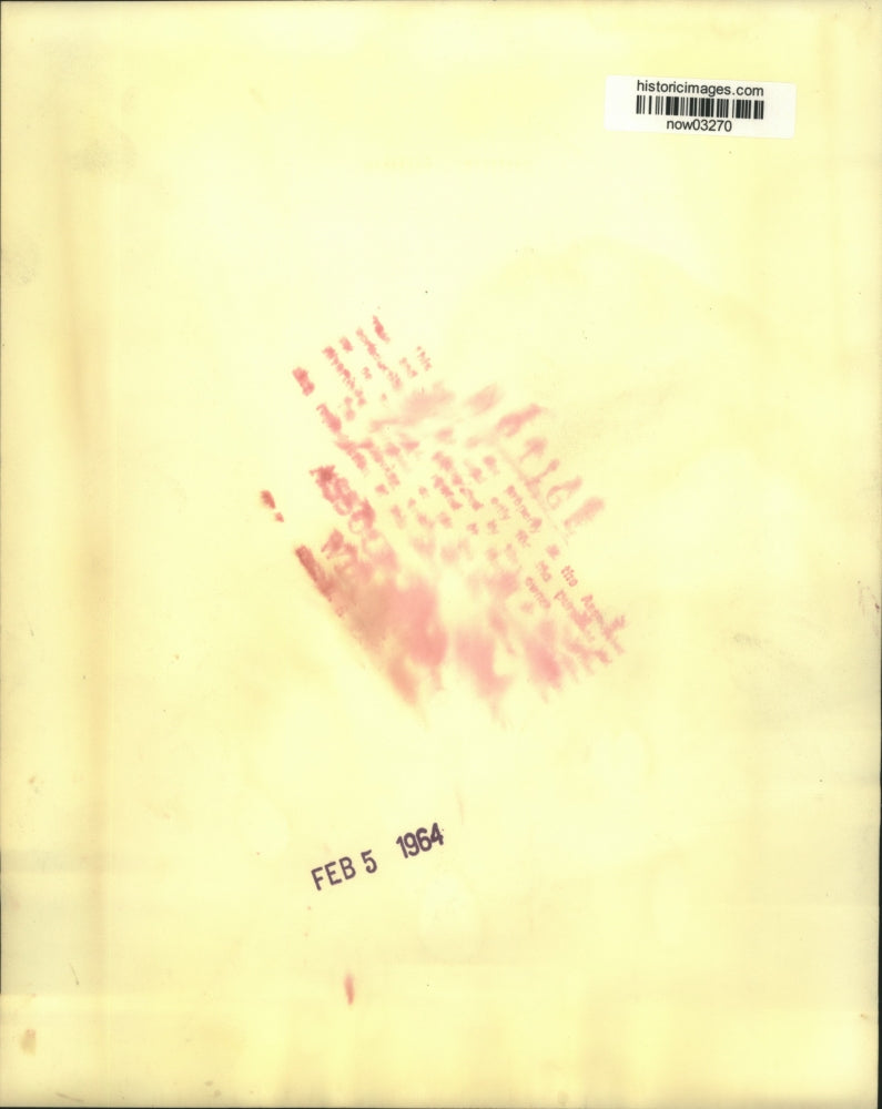 1964 Press Photo Keith Funston, testifies at House Commerce Committee