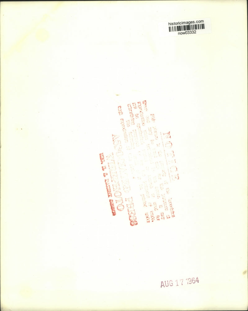 1964 Press Photo Senator Barry Goldwater & Rep. Miller appear in Washington