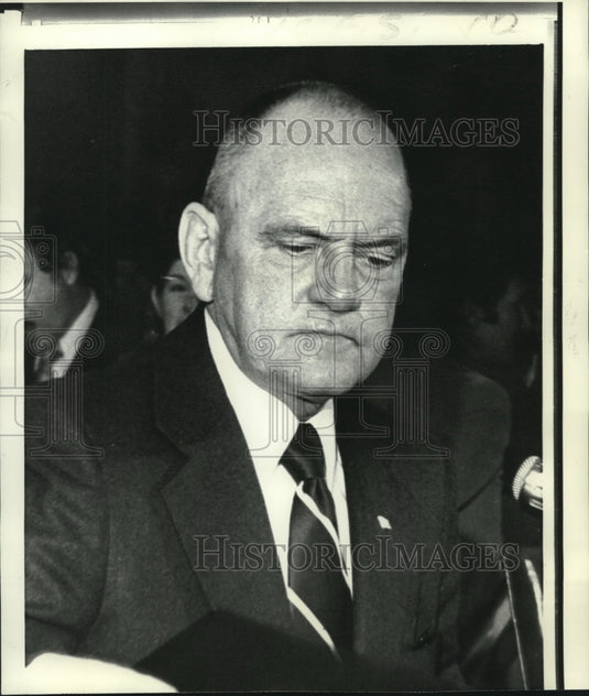 1973 Press Photo L. Patrick Gray, III, former FBI director - now03432