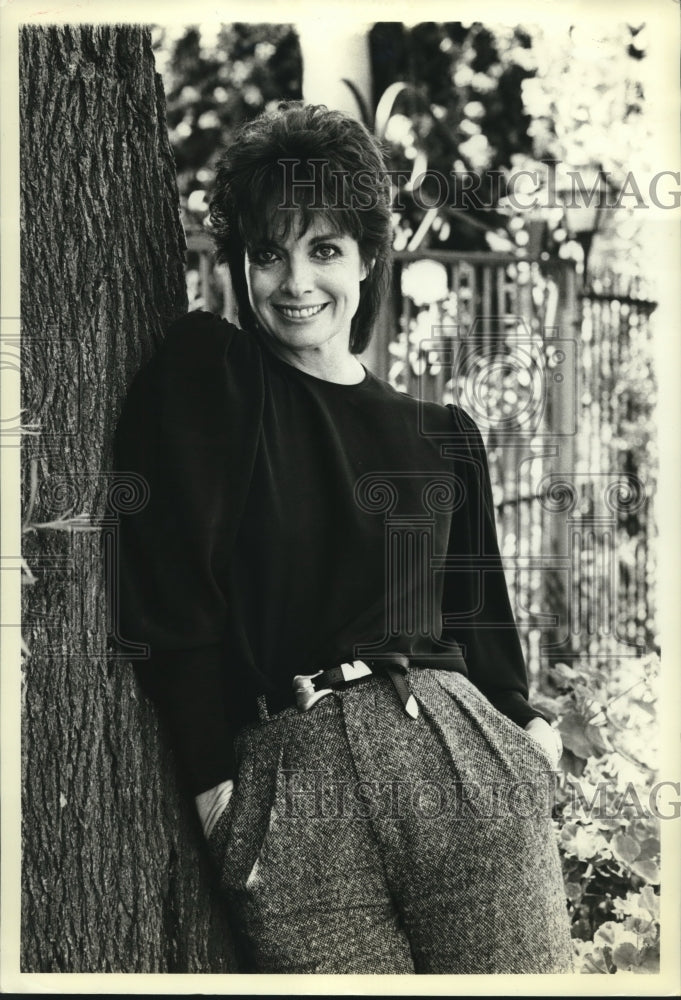 Load image into Gallery viewer, 1982 Press Photo Linda Gray, as Sue-Ellen Ewing,of soap-opera series "Dallas."
