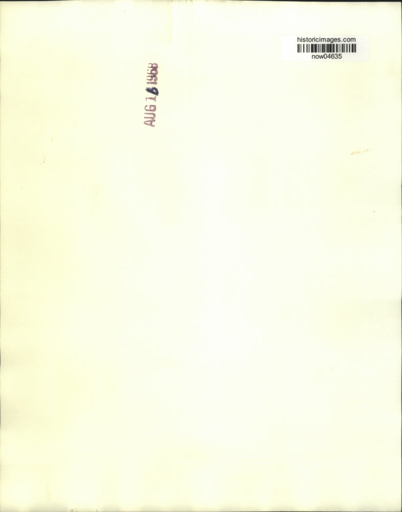 1968 Press Photo Dr. John Albert Fincher, President, Carson-Newman College in TN