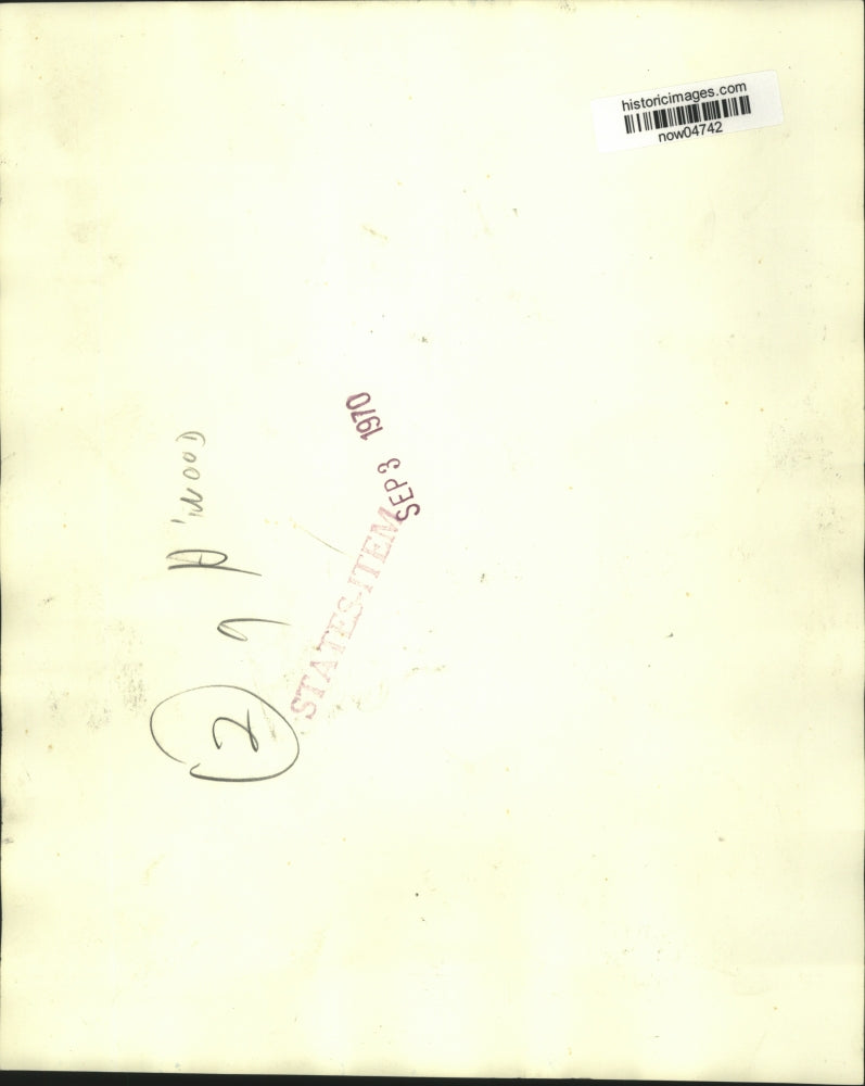 1970 Press Photo Stewart Granger to star in NBC's "The Men from Shiloh."