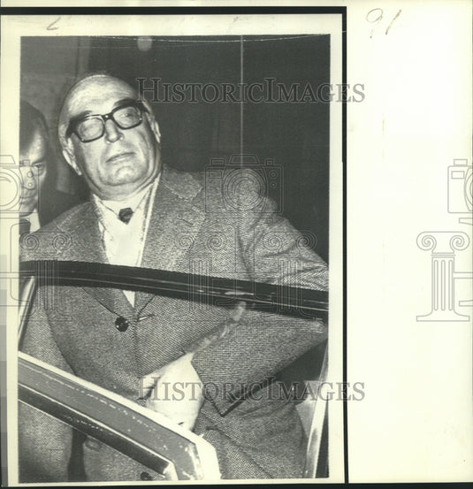 1976 Press Photo Italy's Interior Minister Luigi Gui - now05060