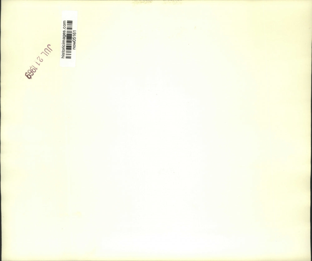 1969 Press Photo Dr. Mauricio Guzman & Col. Casanova met in Buenos Aires