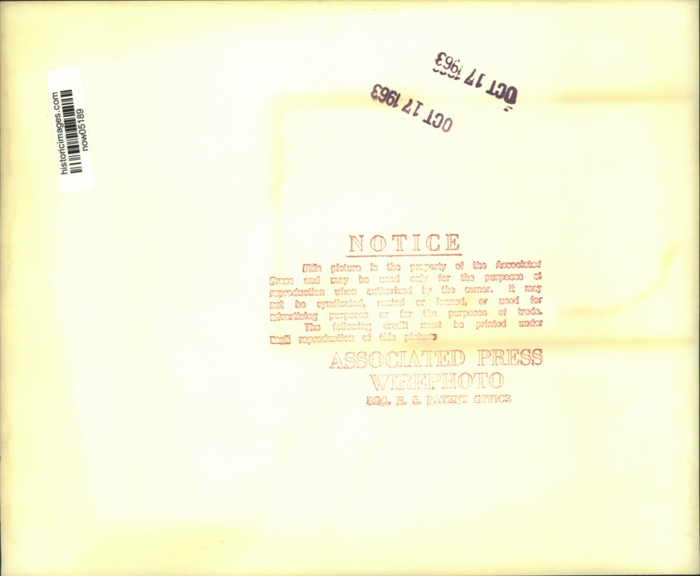 1963 Press Photo Richard Butler & Lord Hailsham; one to succeed PM Macmillan