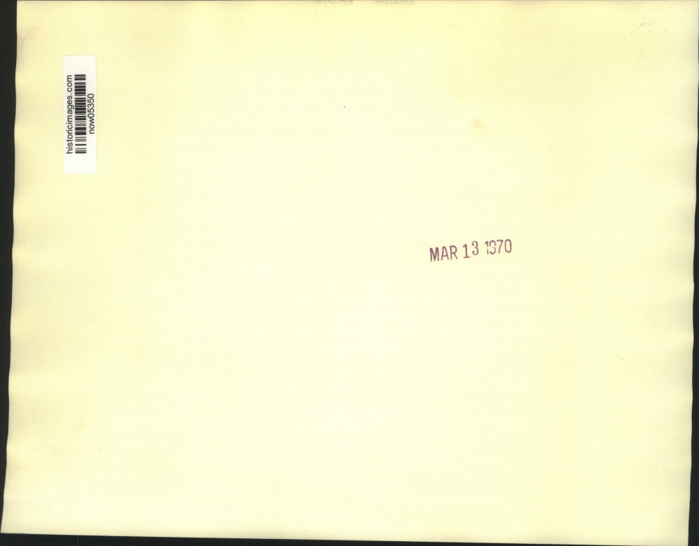 1970 Press Photo Major Jerald Gentry & others at Harmon International ceremony.