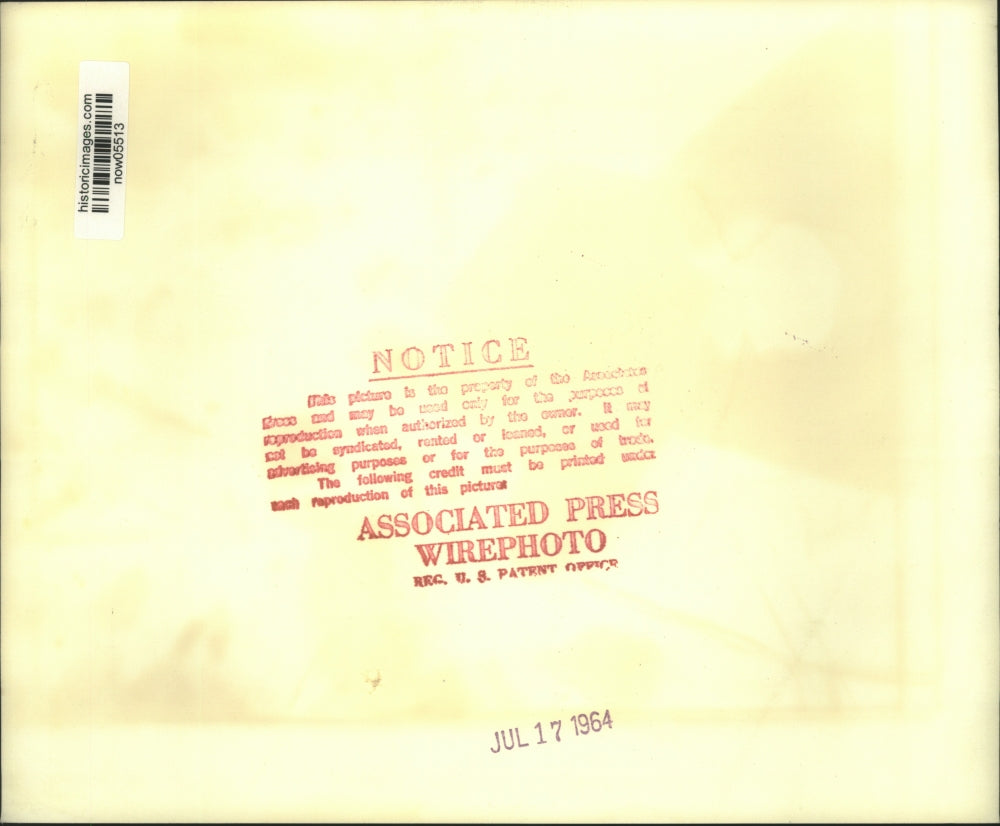 1964 Press Photo Senator Barry Goldwater's family applauding at GOP convention