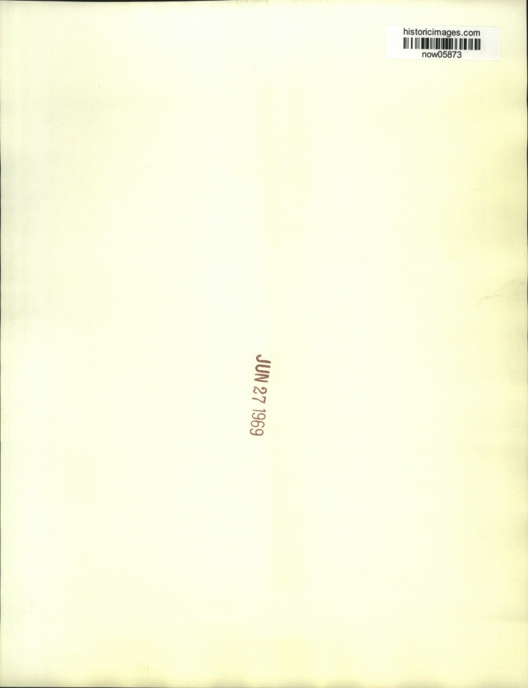 1969 Press Photo ITT President Harold Geneen speaks at stockholders meeting