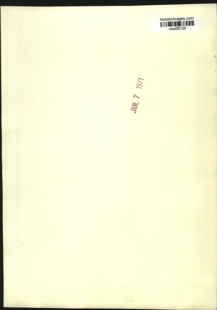 1971 Press Photo Bishop Stephen Gill Spottswood speaks at NAACP's convention