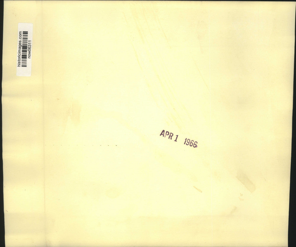 1966 Press Photo H.C. Gilbert arrives at Labor Department in Washington