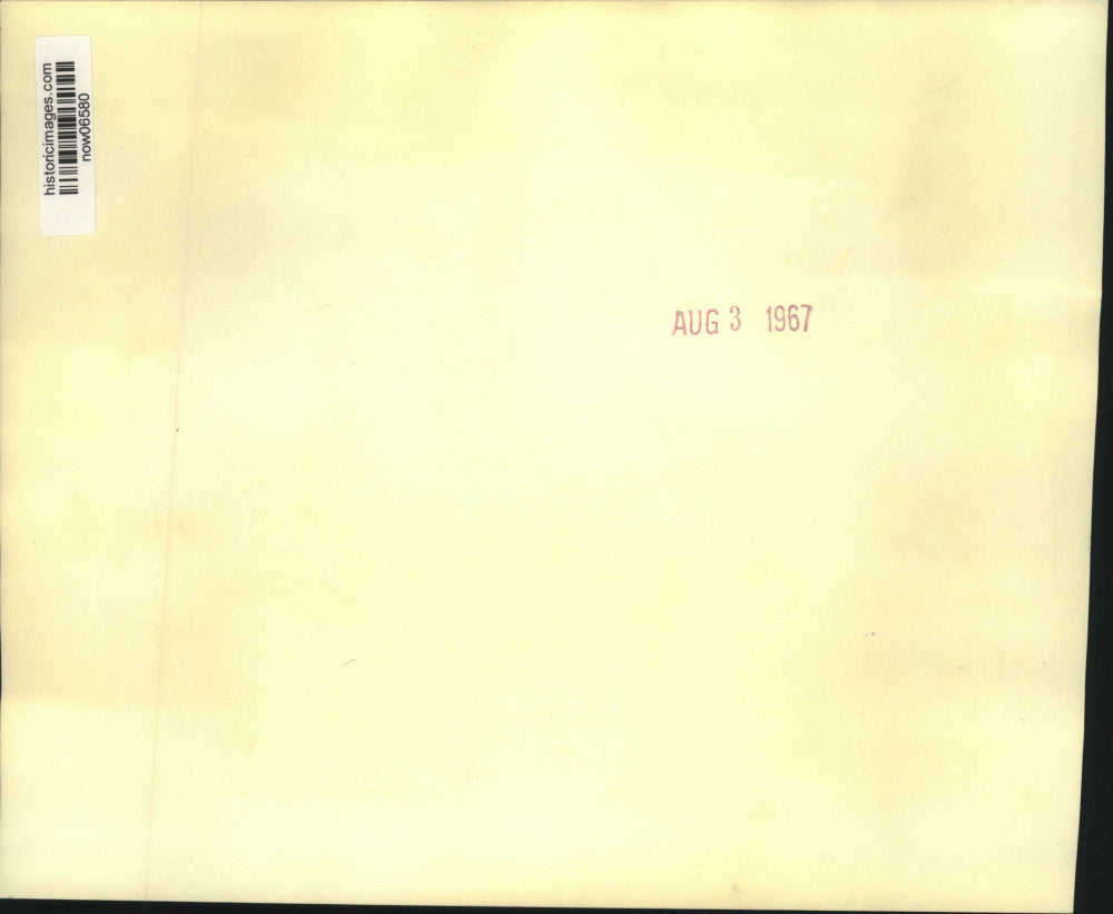 1967 Press Photo Civil Disorders Director David Ginsberg at news conference