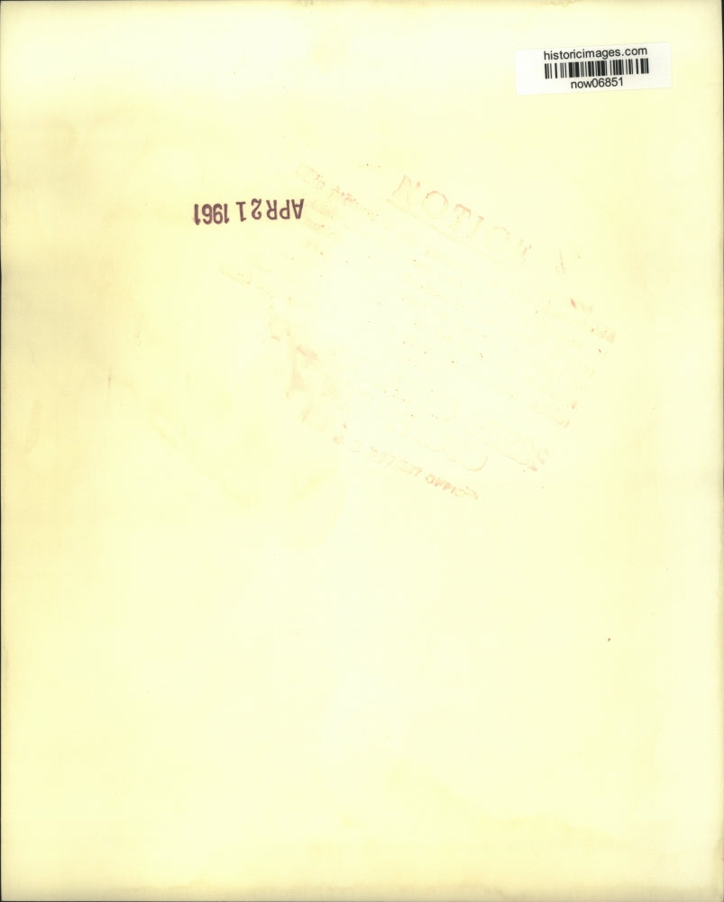 1961 Press Photo L.B. Gezon of G.E. testifies at Senate Anti-Trust & Monopoly