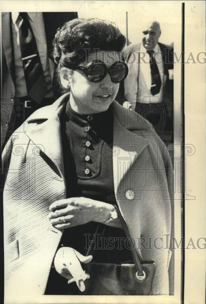 1972 Press Photo Maria Elena Graham, juror in McLain trial - now07168