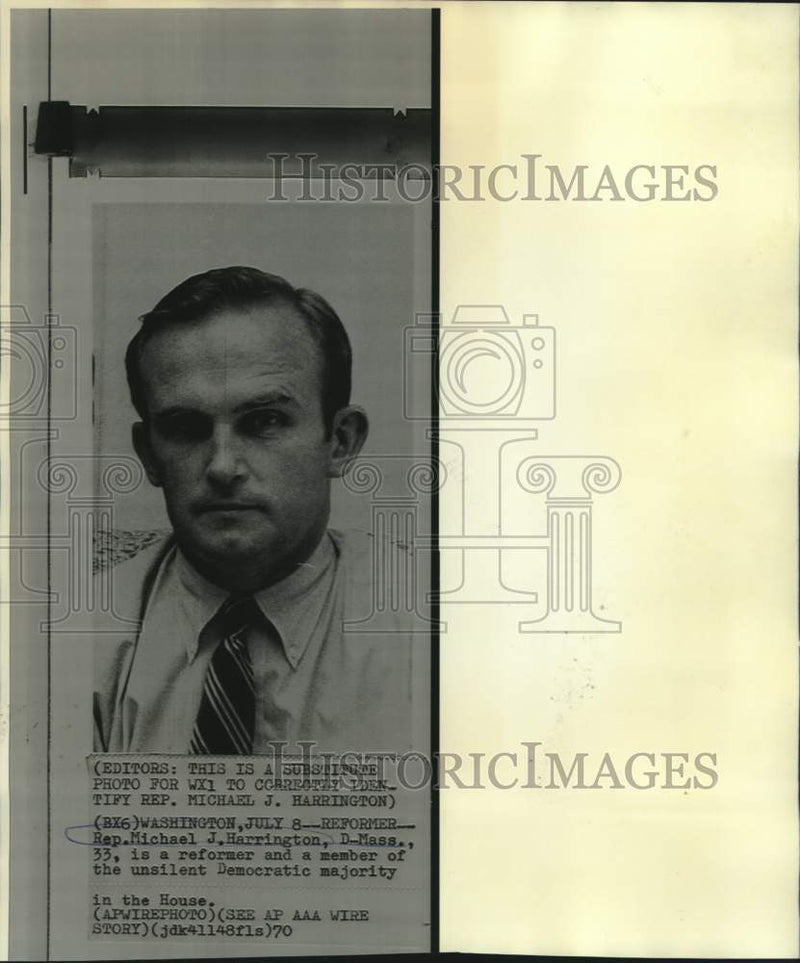 Load image into Gallery viewer, Press Photo Representative Michael Harrington of Massachusetts - now07320
