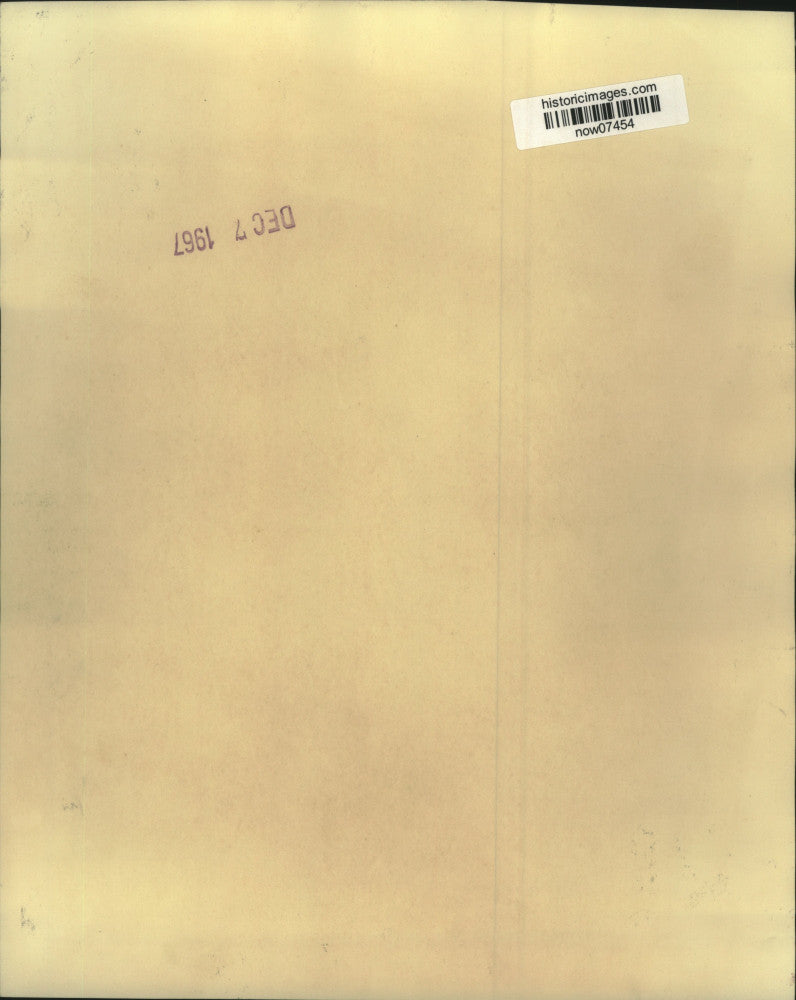 1967 Press Photo White House Chef Henry Haller prepares for White House wedding