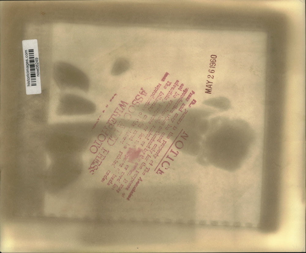 1960 Press Photo Sens. Fulbright & Wiley at Senate Foreign Relations Committee