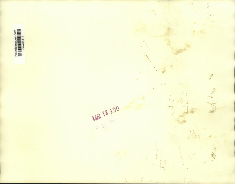 Load image into Gallery viewer, 1971 Press Photo Tractor covers grave of Elton Hayes, 17-year-old Memphis youth
