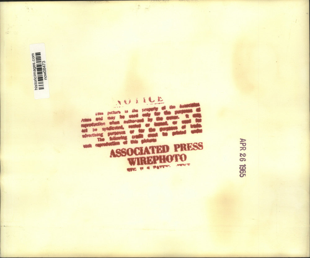 1965 Press Photo George Healy & other elected officers of The Associated Press