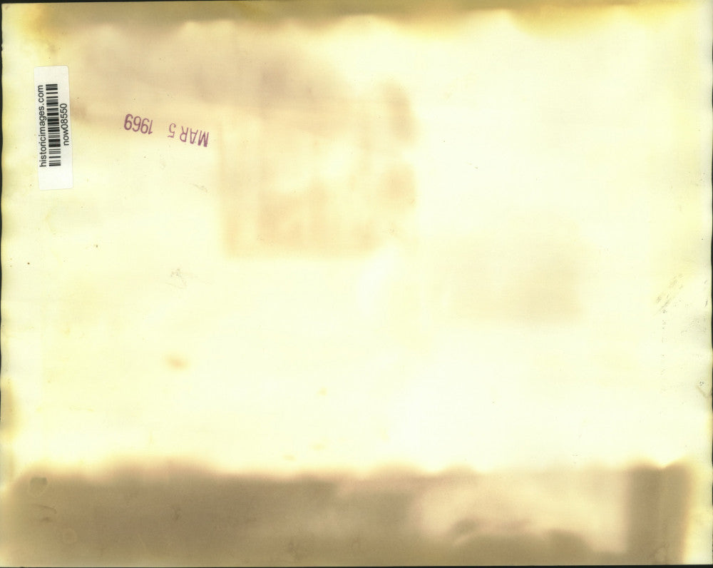 1969 Press Photo Walter Hickel and others at mine safety hearing in Washington