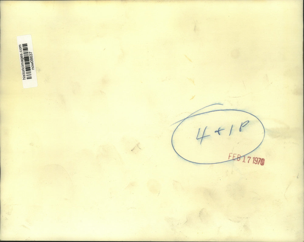 1969 Press Photo Selective Service Director Gen. Hershey shown with wife