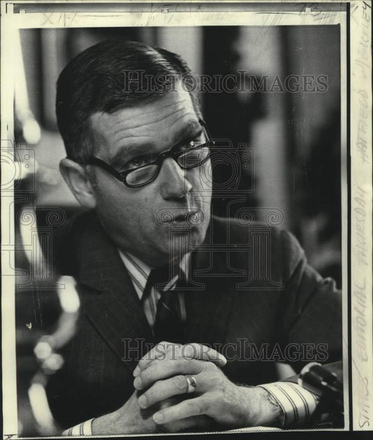 1970 Press Photo Oregon Governor Mark Hatfield - now08707