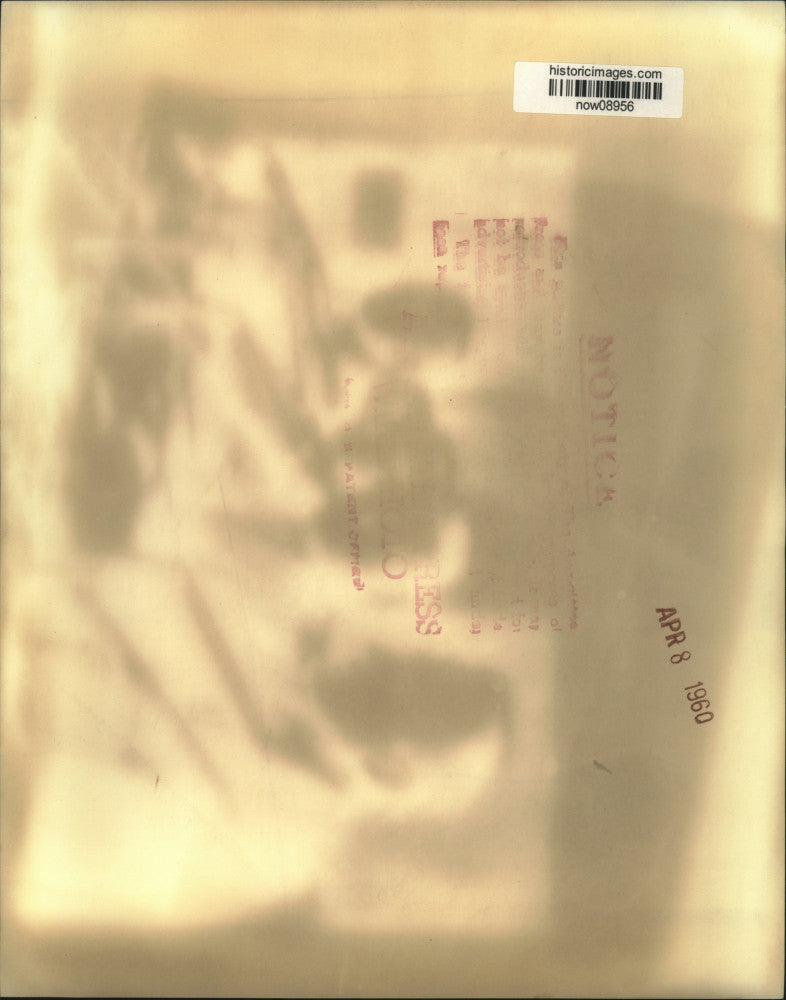 1960 Press Photo Welfare Secretary Arthur Flemming testifies at Senate hearing