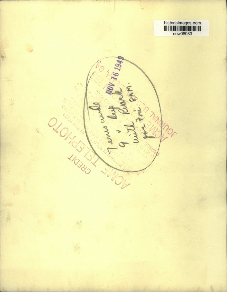 1949 Press Photo Linda Joyce Glucoft of Hollywood