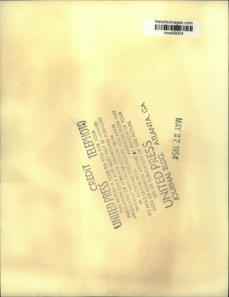 1954 Press Photo Elizabeth Flores appears at Army-McCarthy hearing in Washington