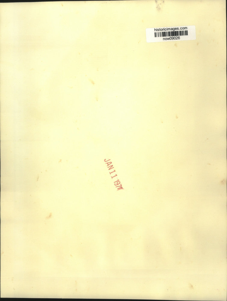 1971 Press Photo Foreign Aid Chief Hannah at Washington news conference