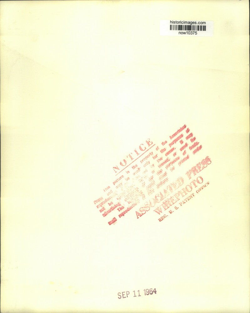 1964 Press Photo Chater Sing, Baghola villager speaks of food shortage in India