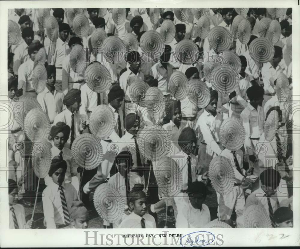 1974 Press Photo Republic Day celebrated in New Delhi, India - now10811