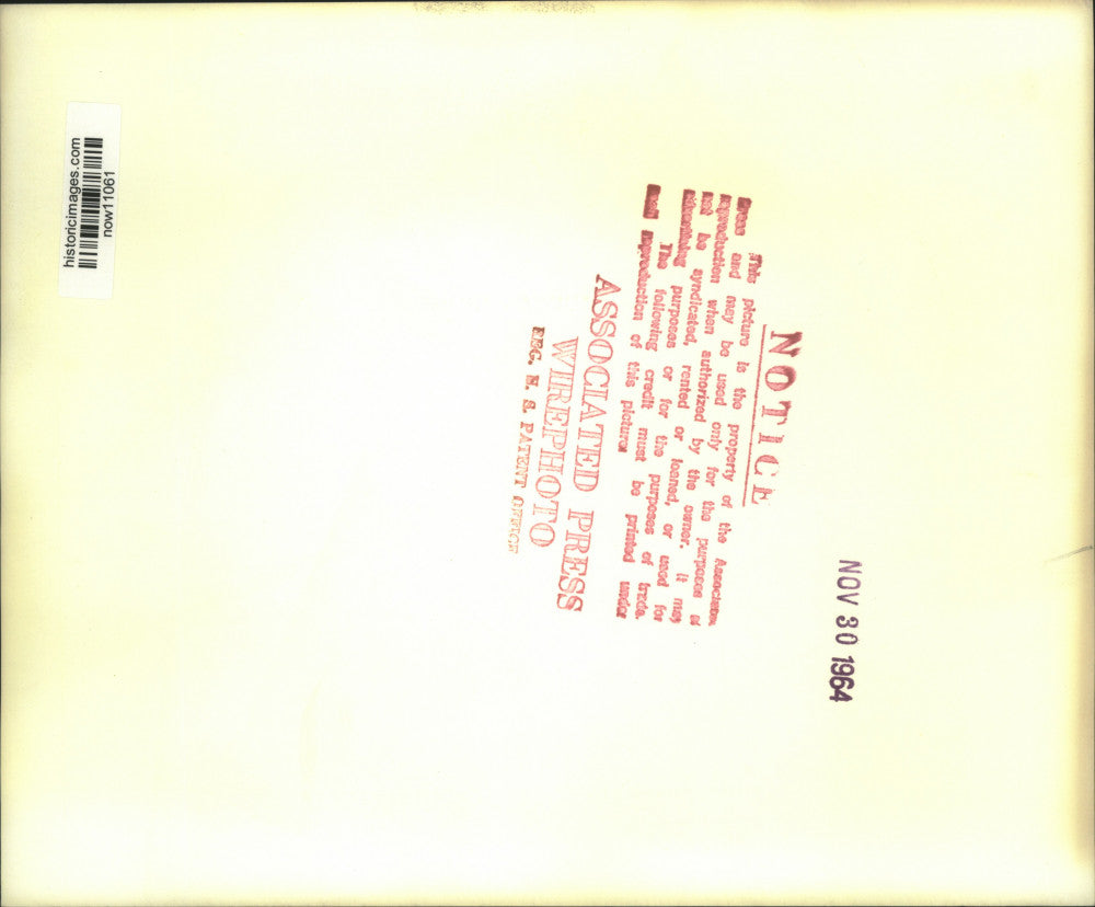 1964 Press Photo Consul Michael Hoyt and Grinwis at Washington State Department