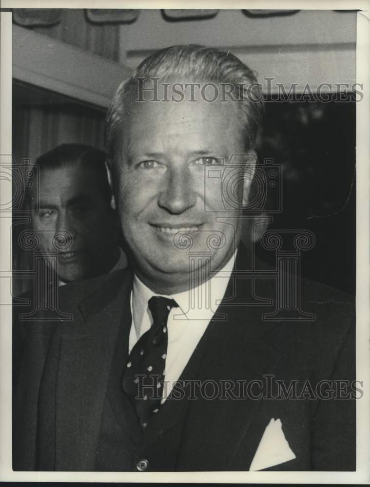 1962 Press Photo Edward Heath of England - now11558