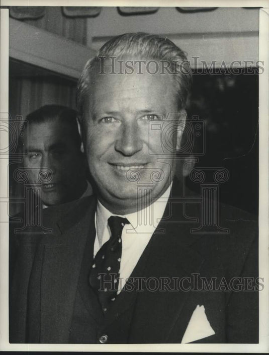 1962 Press Photo Edward Heath of England - now11558