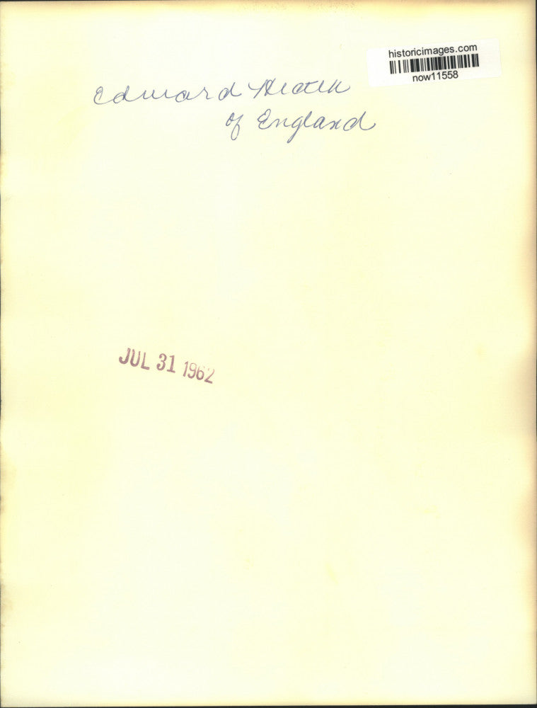 1962 Press Photo Edward Heath of England - now11558