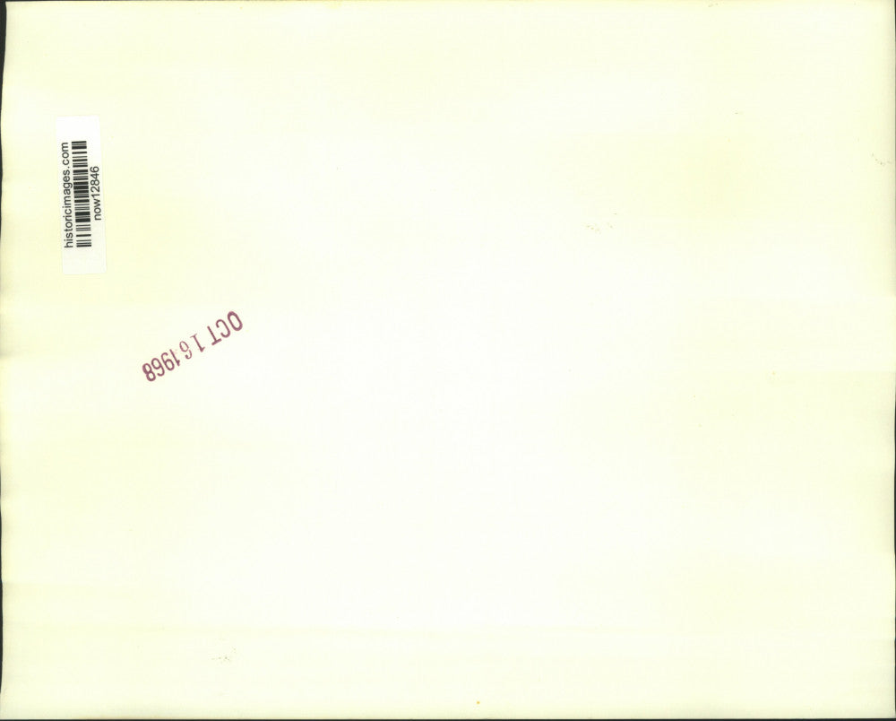 1968 Press Photo Vice President Humphrey shares laughter at Kansas City visit.