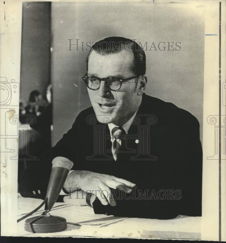 1970 Press Photo John B. &quot;Jack&quot; Kelly, Amateur Athletic Union President.