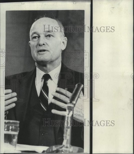 1968 Press Photo Author George T. Kennan - now13524