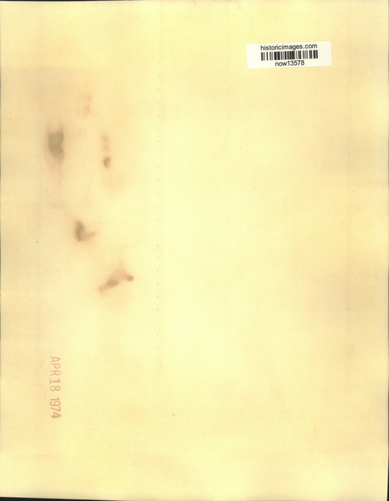 1974 Press Photo Mrs. Randolph Hearst with nephew and others in California